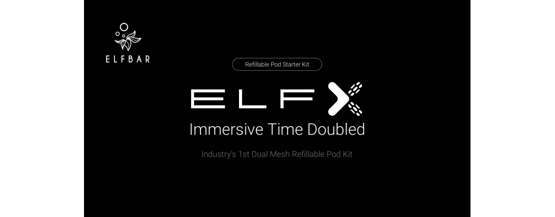 Представляем вашему вниманию устройство ELFX Dual Mesh от производителя ELF BAR