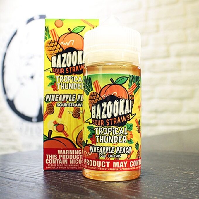 Жидкость для вейпа Bazooka Tropical Pineapple Peach