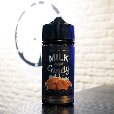 Жидкость для вейпа Electro Jam Milk Coffee Candy