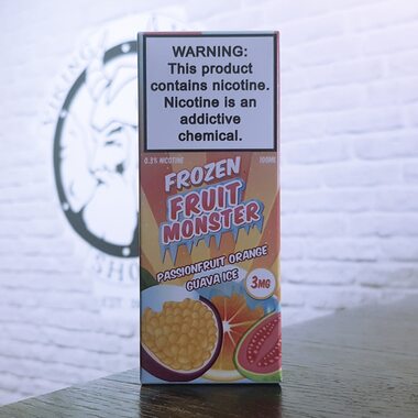 Жидкость для вейпа Fruit Monster Frozen Passionfruit Orange Guava