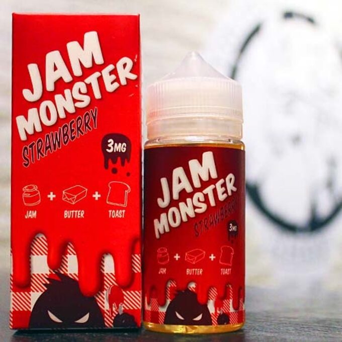 Жидкость для вейпа Jam Monster Strawberry
