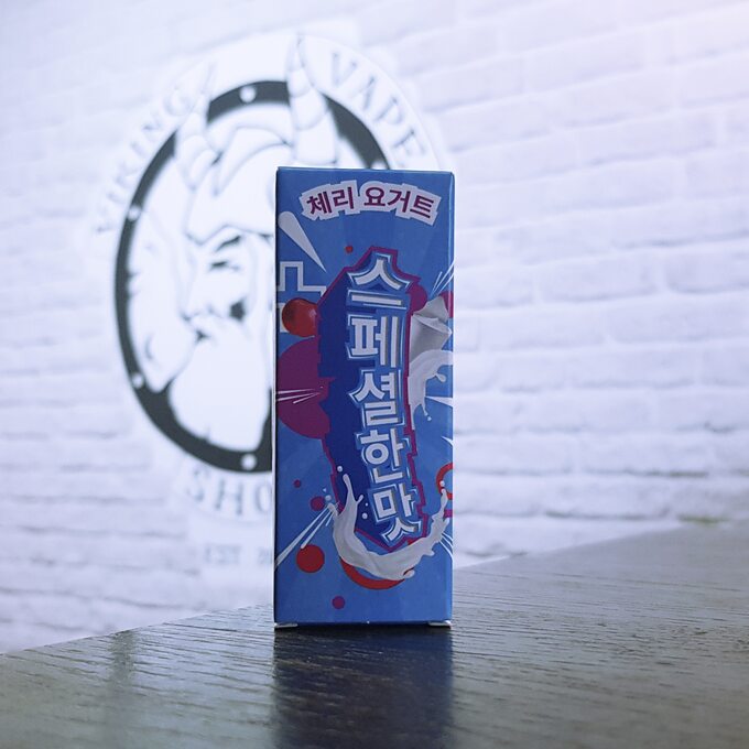 Жидкость для вейпа Korean Special Teste SALT Cherry Yogulatto