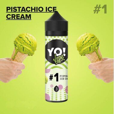 Жидкость для вейпа Yo!Vape Pistachio Ice Cream