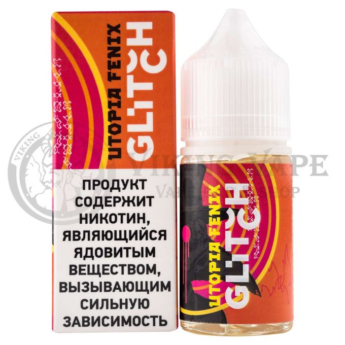 Жидкость для вейпа Glitch Sauce Utopia Salt Fenix