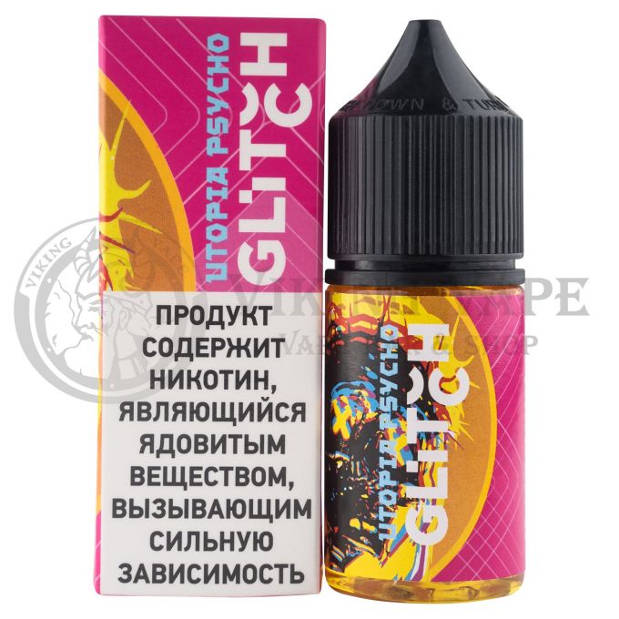 Жидкость для вейпа Glitch Sauce Utopia Salt Psycho