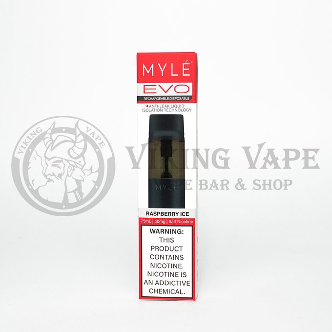 Одноразовая электронная сигарета MYLE EVO 2500 Ледяная Малина