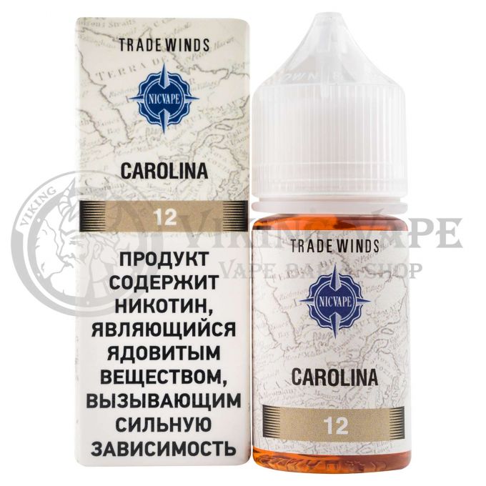Жидкость для вейпа Tradewinds Tobacco Carolina
