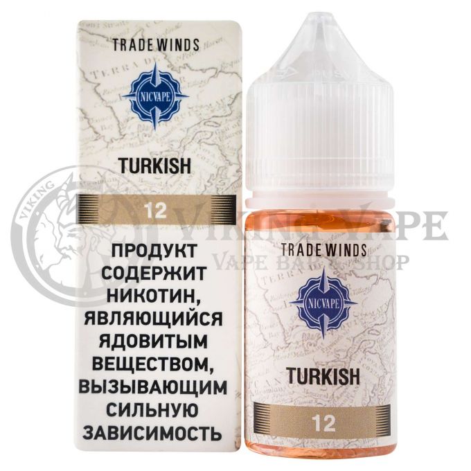 Жидкость для вейпа Tradewinds Tobacco Turkish
