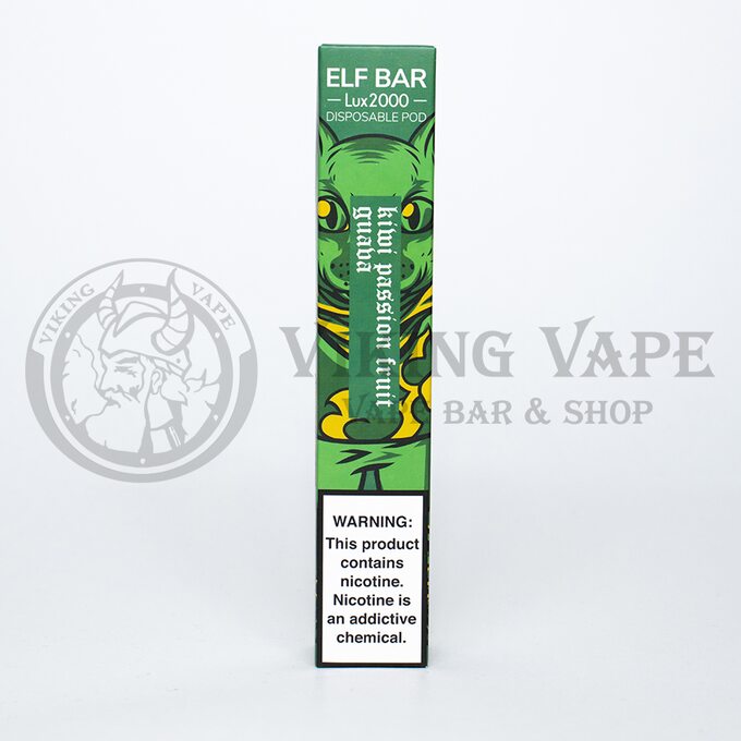 Одноразовая электронная сигарета Elf Bar Lux 2000 затяжек Киви Маракуйя Гуава