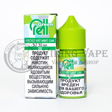 Жидкость для вейпа RELL Green SALT Fruit-Mint Gum