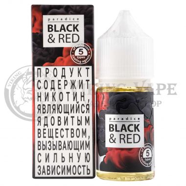 Жидкость Paradice SALT - Black Red