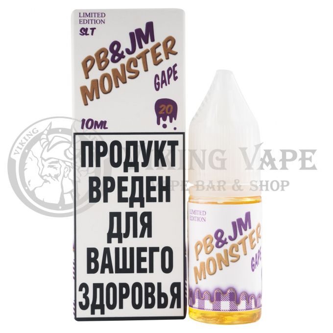 Жидкость для вейпа JM Monster PB Gape SLT