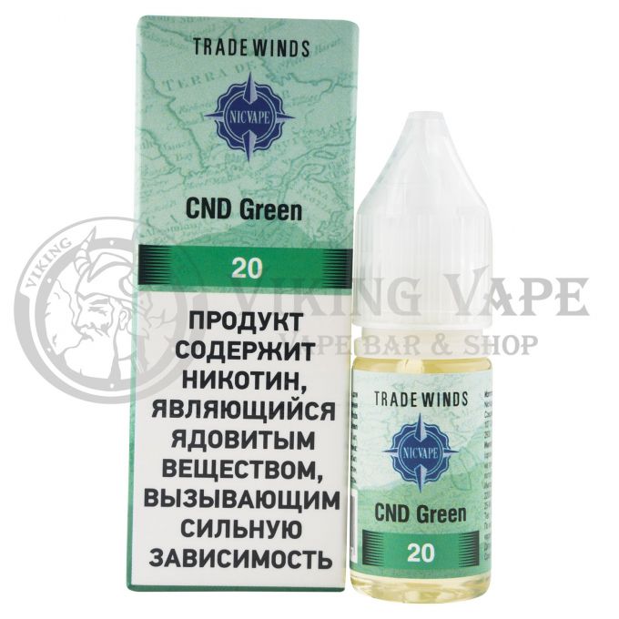 Жидкость для вейпа Tradewinds NF Salt - CND Green