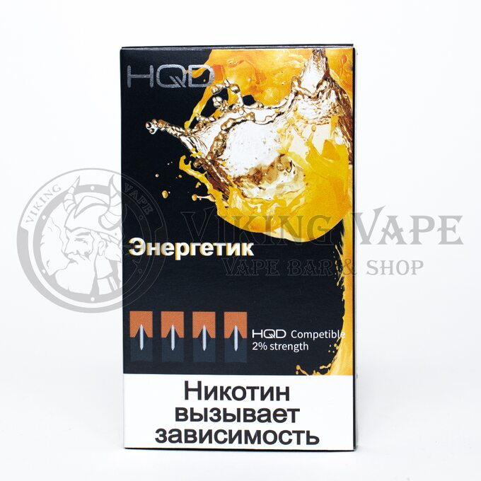 Купить сменный картридж JUUL HQD Энергетик (Джул Энергетик) в Минске.