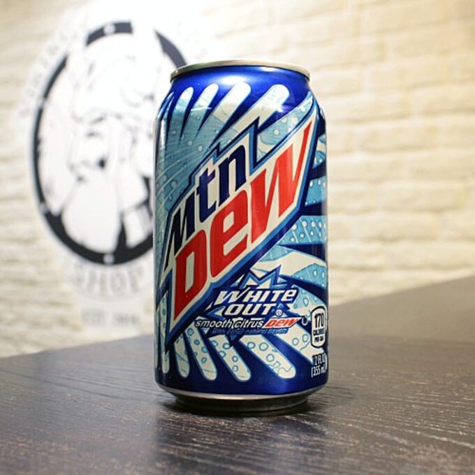 mountain dew white out and white supremacy