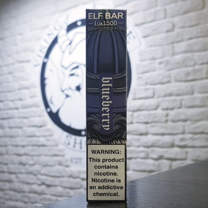 Одноразовая электронная сигарета Elf Bar Lux 1500 затяжек Черника