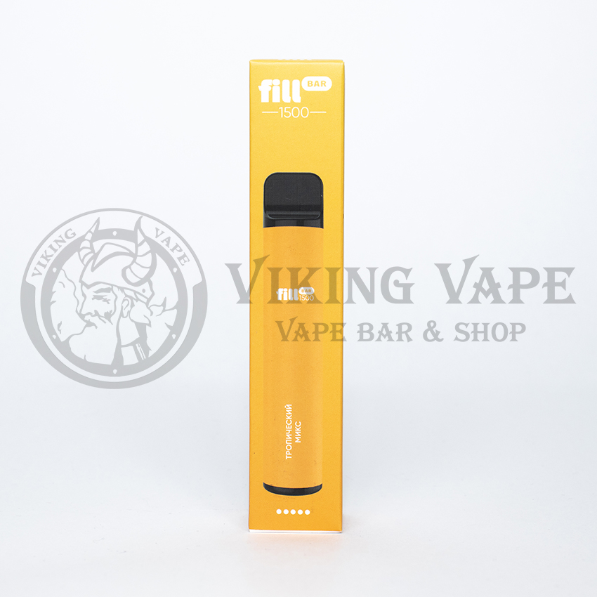 Одноразовая электронная сигарета Fill Bar 1500 затяжек Тропический микс