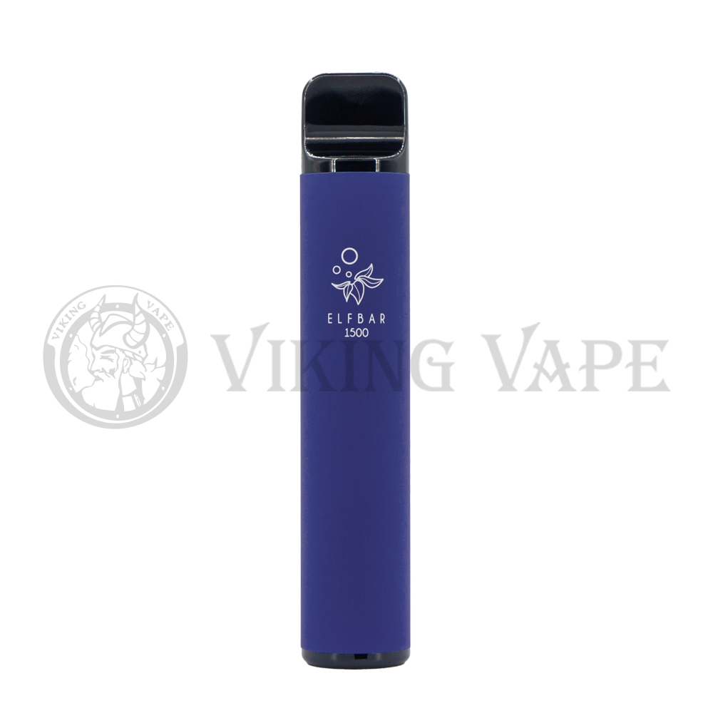 Одноразовая электронная сигарета с многоразовым контейнером Elf Bar 1500 BLBRRY LUX