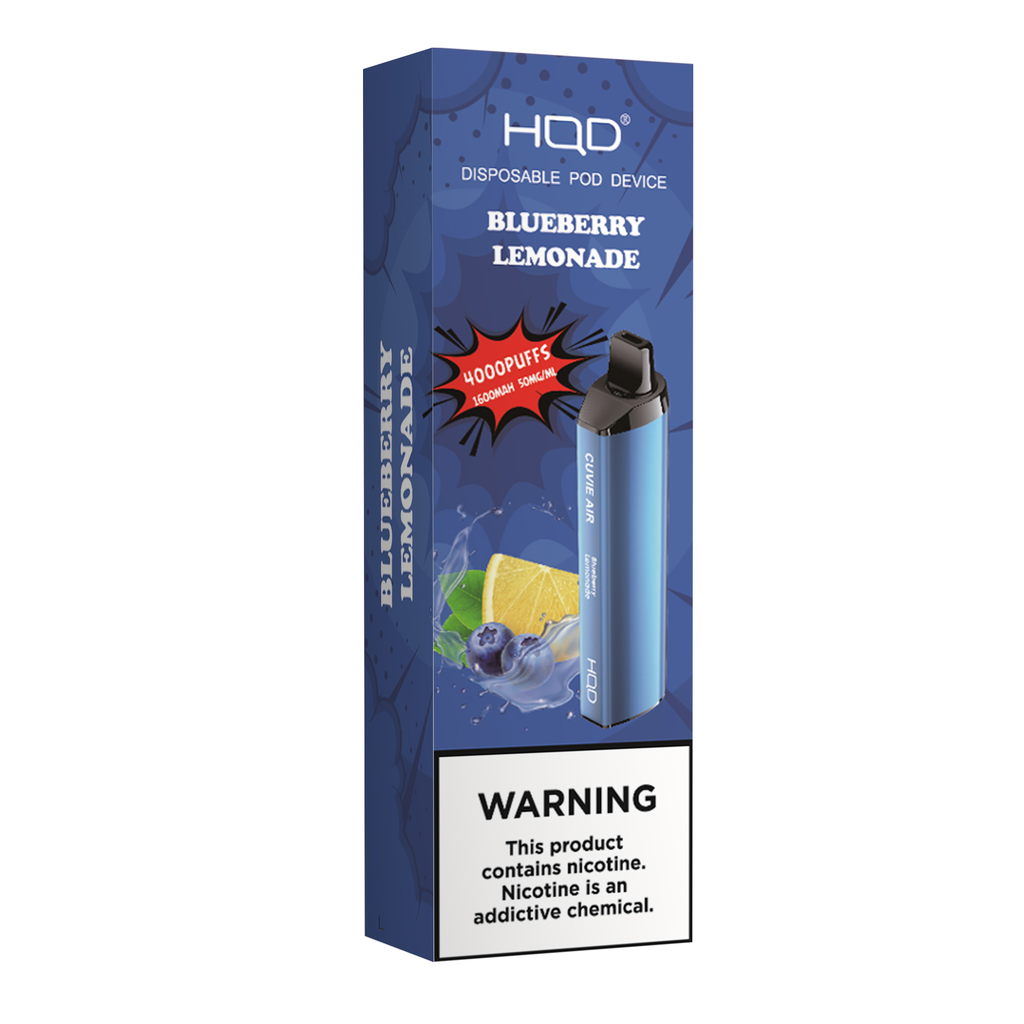Одноразовая электронная сигарета HQD Cuvie Air 4000 Blueberry Lemonade