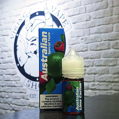 Жидкость для вейпа Australian Special Taste Australian Lime Cactus Salt