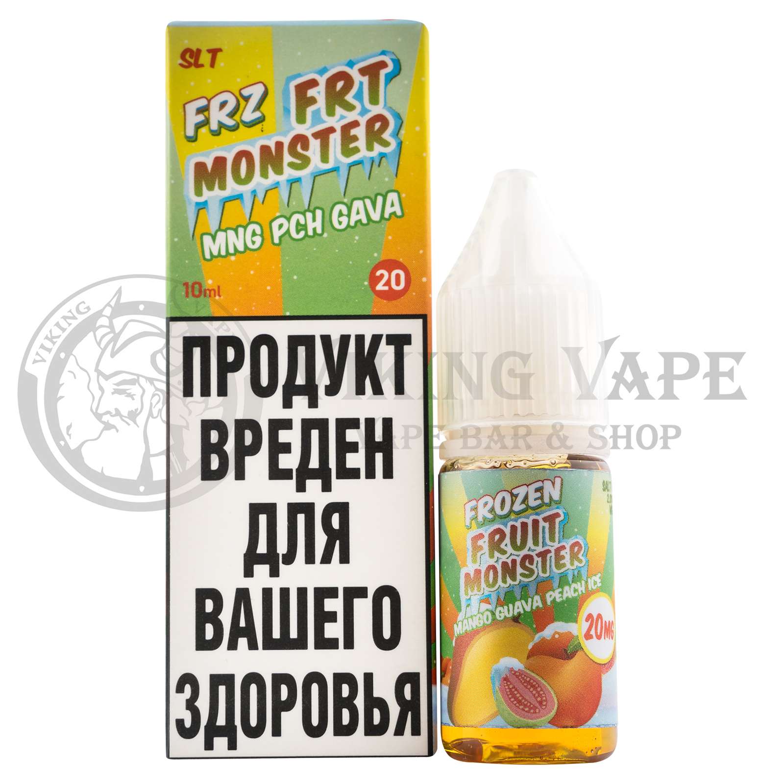 Жидкость для вейпа FRZ FRT Monster Mng Pch Gava SLT