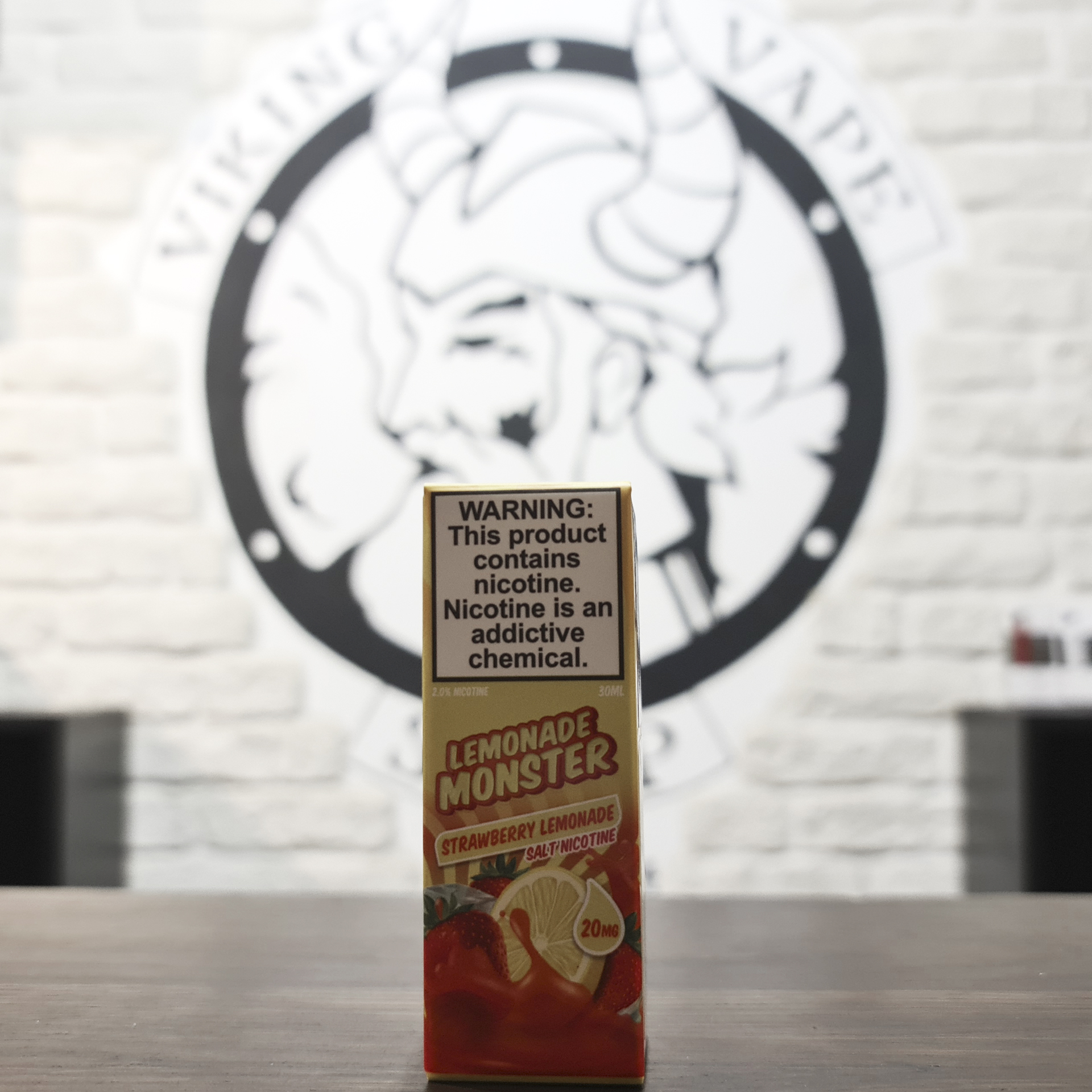 Жидкость для вейпа Lemonade Monster Salt Strawberry