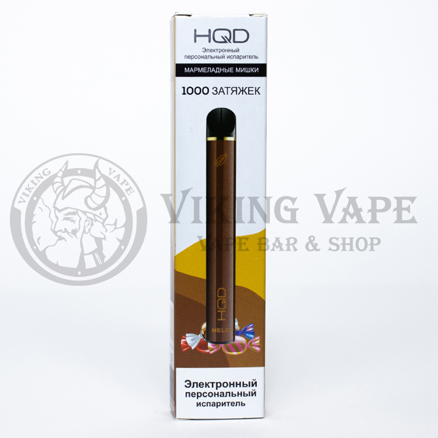 Одноразовая электронная сигарета HQD MELO 1000 затяжек Gummy Bears