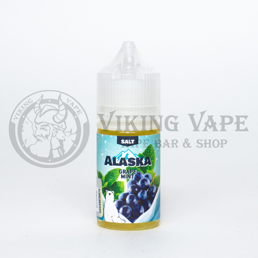 Жидкость для вейпа Alaska SALT Grape Mint