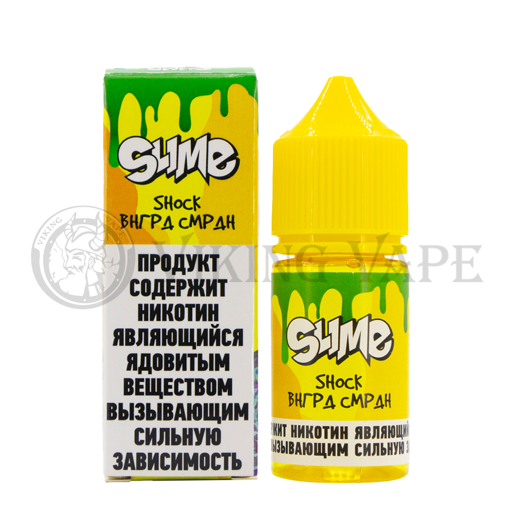 Жидкость для вейпа SLIME SHOCK ВНГРД СМРДН