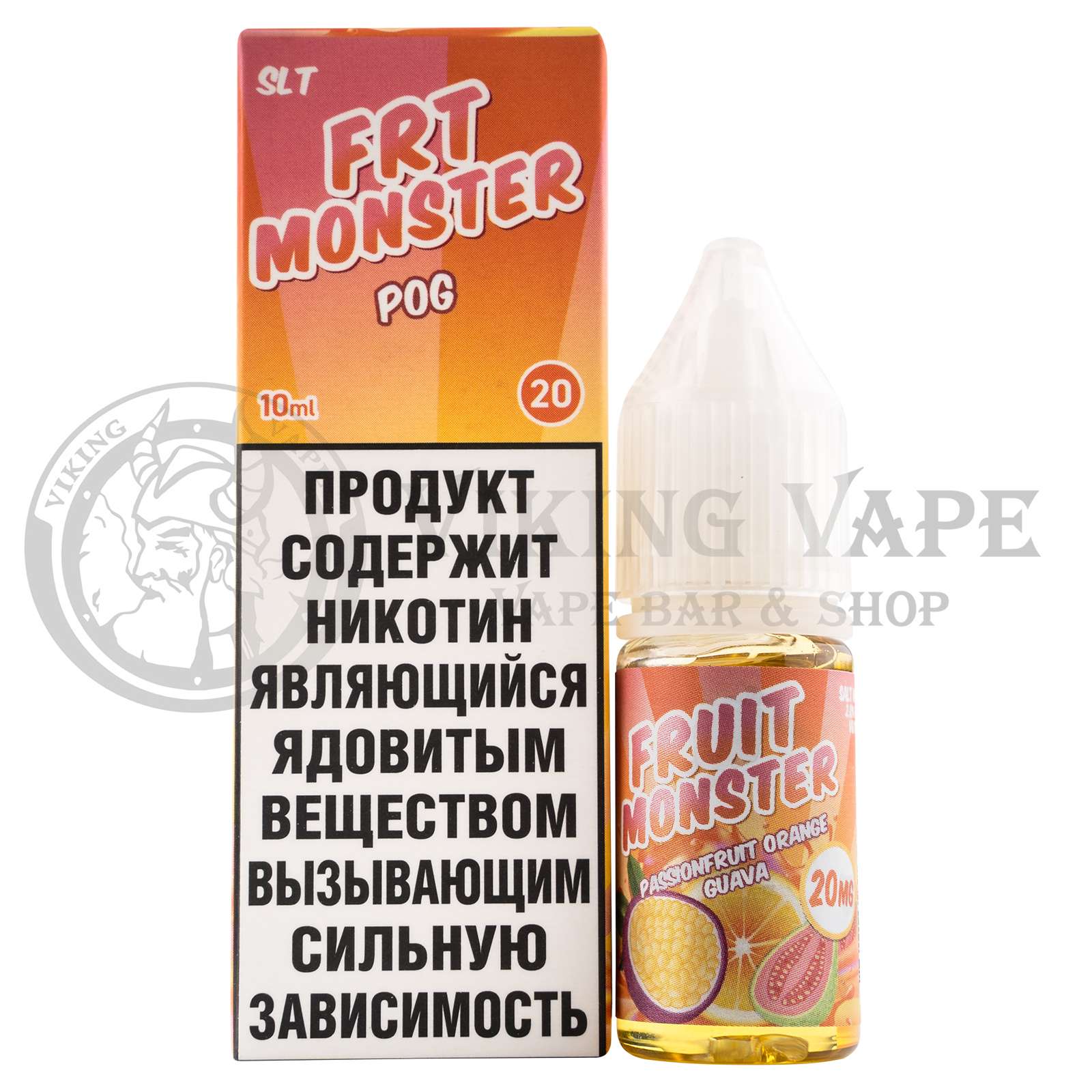 Жидкость для вейпа FRT Monster POG SLT