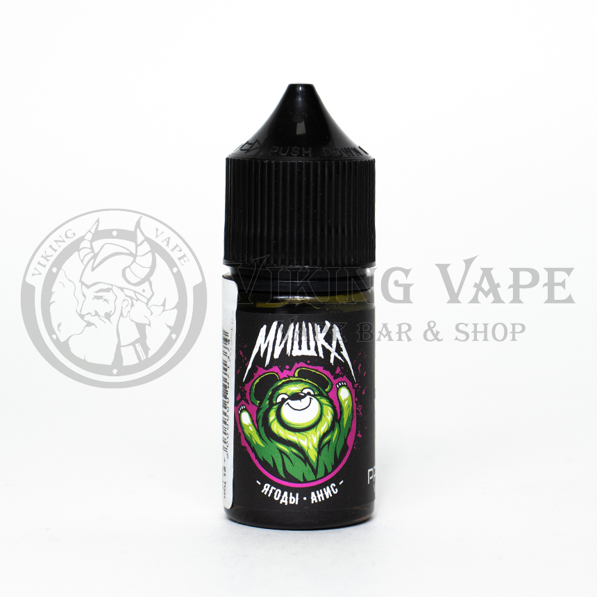 Жидкость для вейпа Мишка Коробка SALT Ягоды Анис