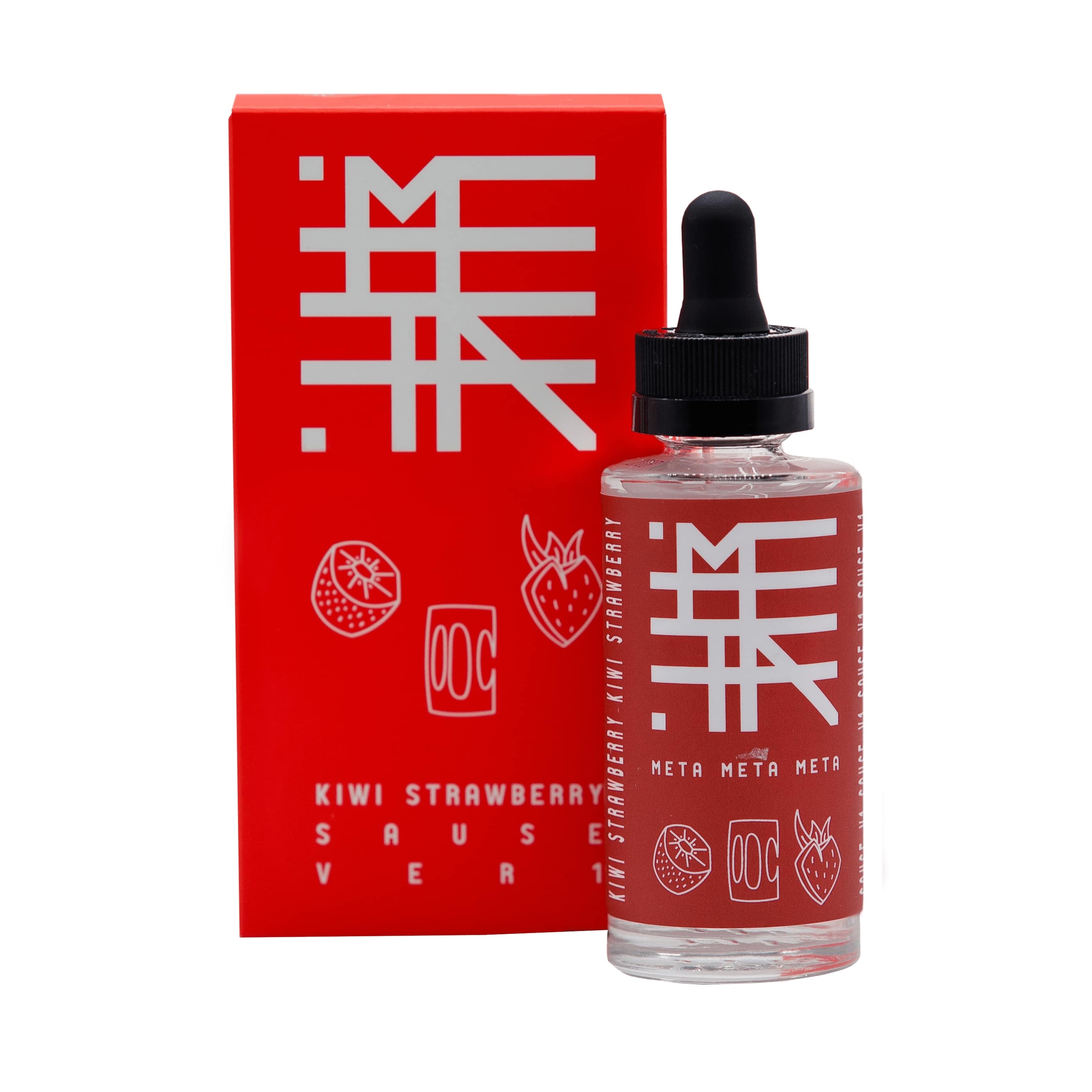 Жидкость для вейпа Meta Kiwi Strawberry Sauce