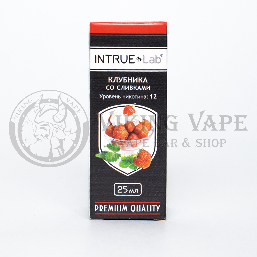 Жидкость для вейпа Intrue Lab Клубника со сливками