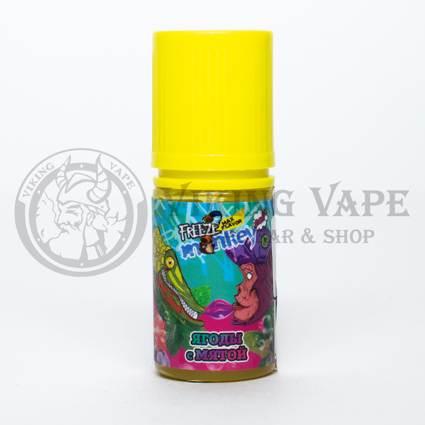 Жидкость для вейпа Freeze Monkey MAX Flavor SALT Ягоды с мятой