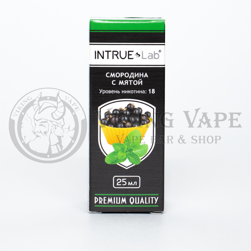 Жидкость для вейпа Intrue Lab Смородина с мятой