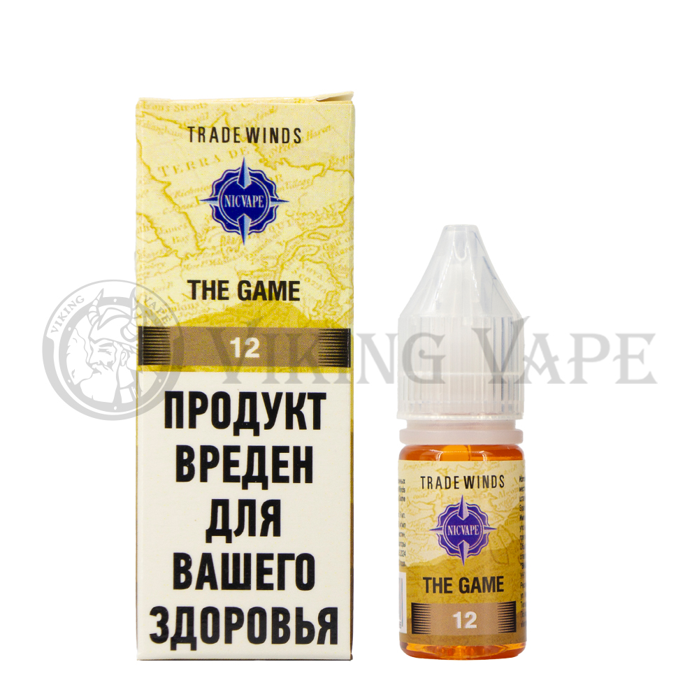 Жидкость для вейпа Tradewinds Tobacco NST The Game 12 мг