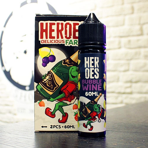 Жидкость для вейпа Heroes Bubble Wine
