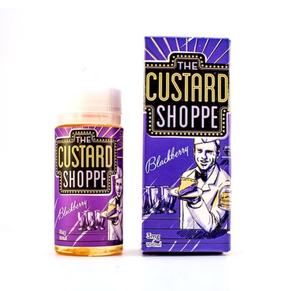 Жидкость для вейпа The Custard Shoppe Blackberry