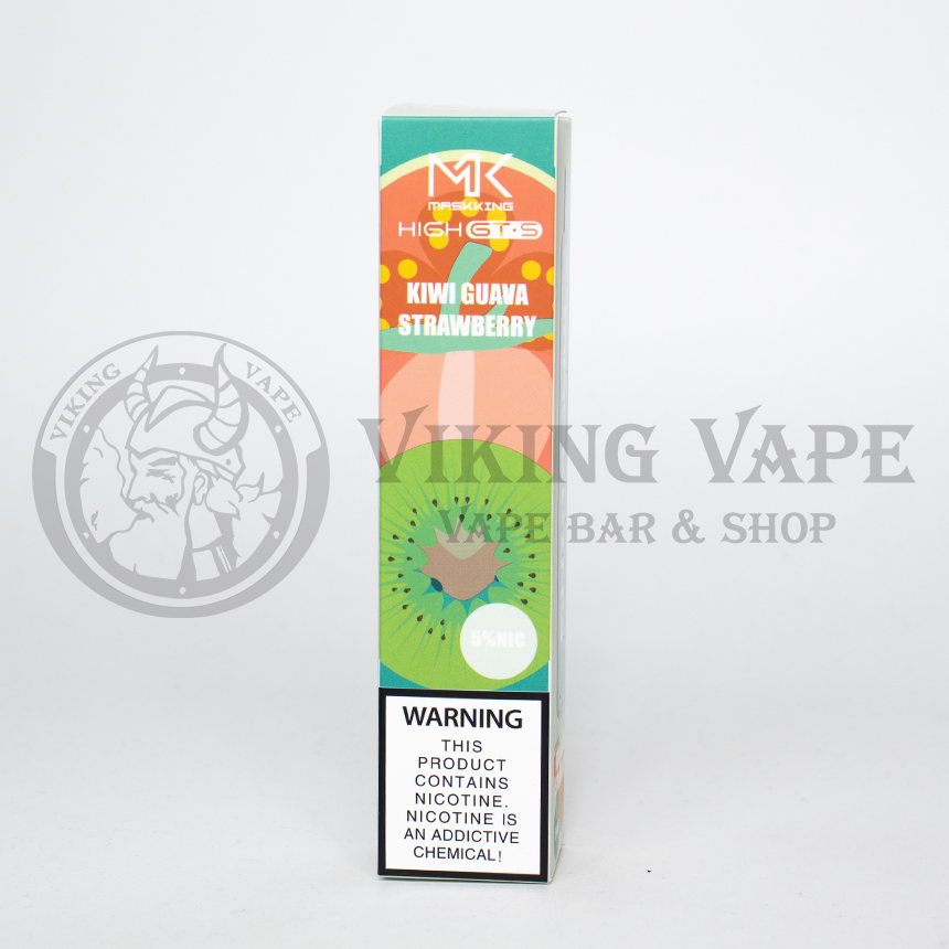 Одноразовая электронная сигарета Maskking GT-S 2500 затяжек Гуава Киви Клубника