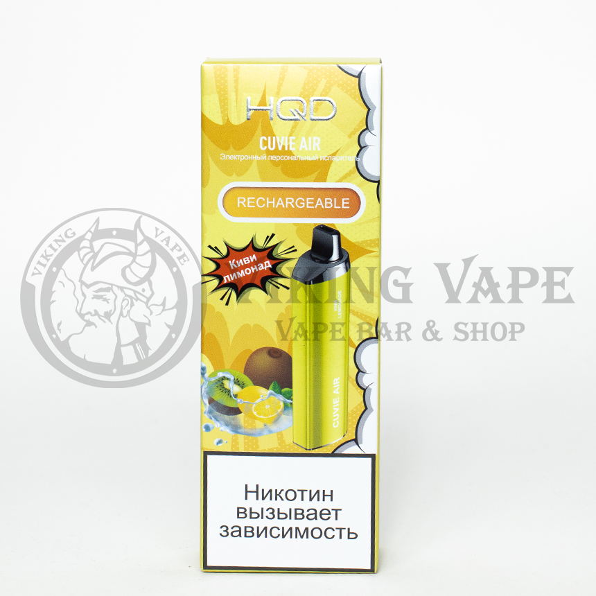Одноразовая электронная сигарета HQD Cuvie Air 4000 Kiwi Lemonade