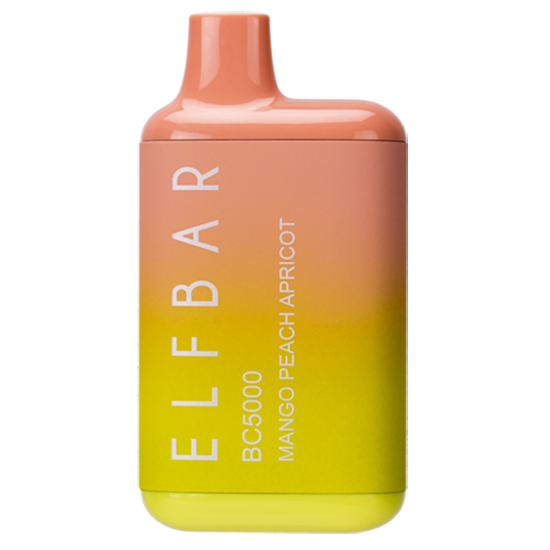 Одноразовая электронная сигарета Elf Bar BC5000 затяжек Mango Peach