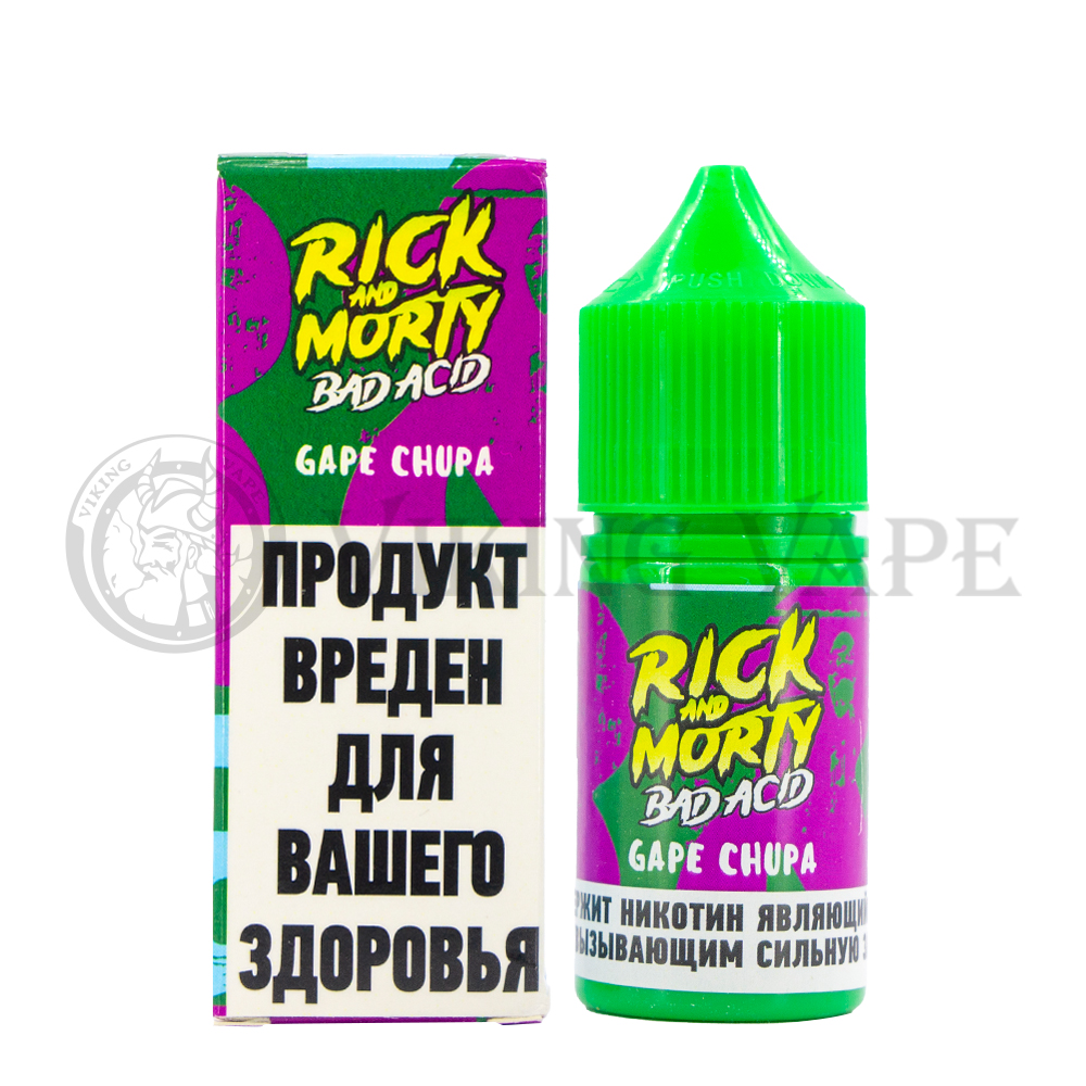 Жидкость для вейпа RICK AND MORTY Bad ACID GAPE CHUPA