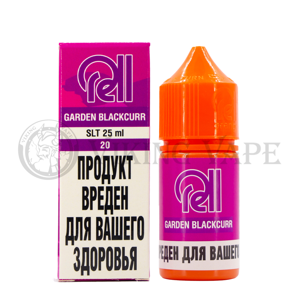 Жидкость для вейпа RELL SALT Garden Blackcurrant