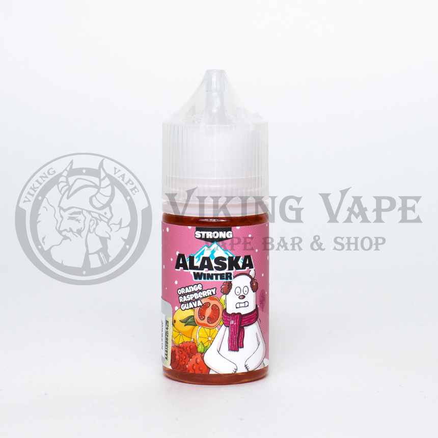 Жидкость для вейпа Alaska Winter SALT Orange Raspberry Guava