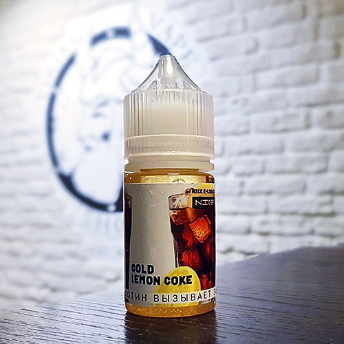 Жидкость для вейпа Ec Nice Cold Lemon Coke Salt