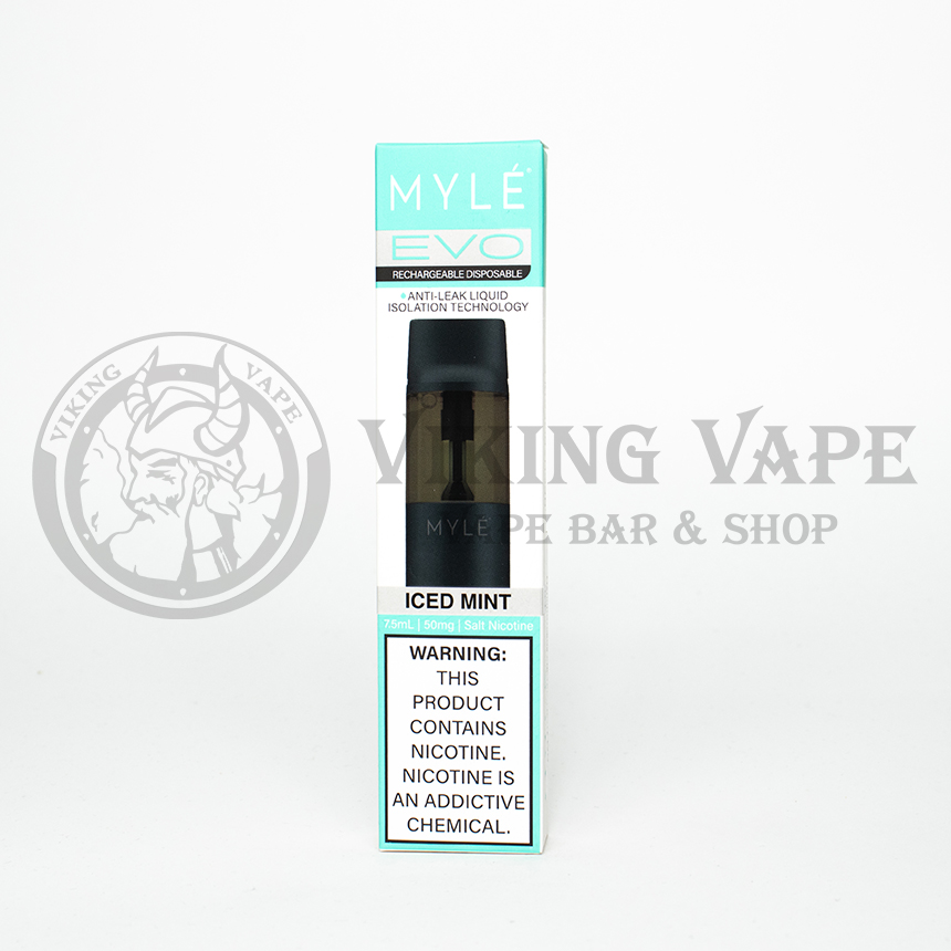 Одноразовая электронная сигарета MYLE EVO 2500 Ледяная Мята