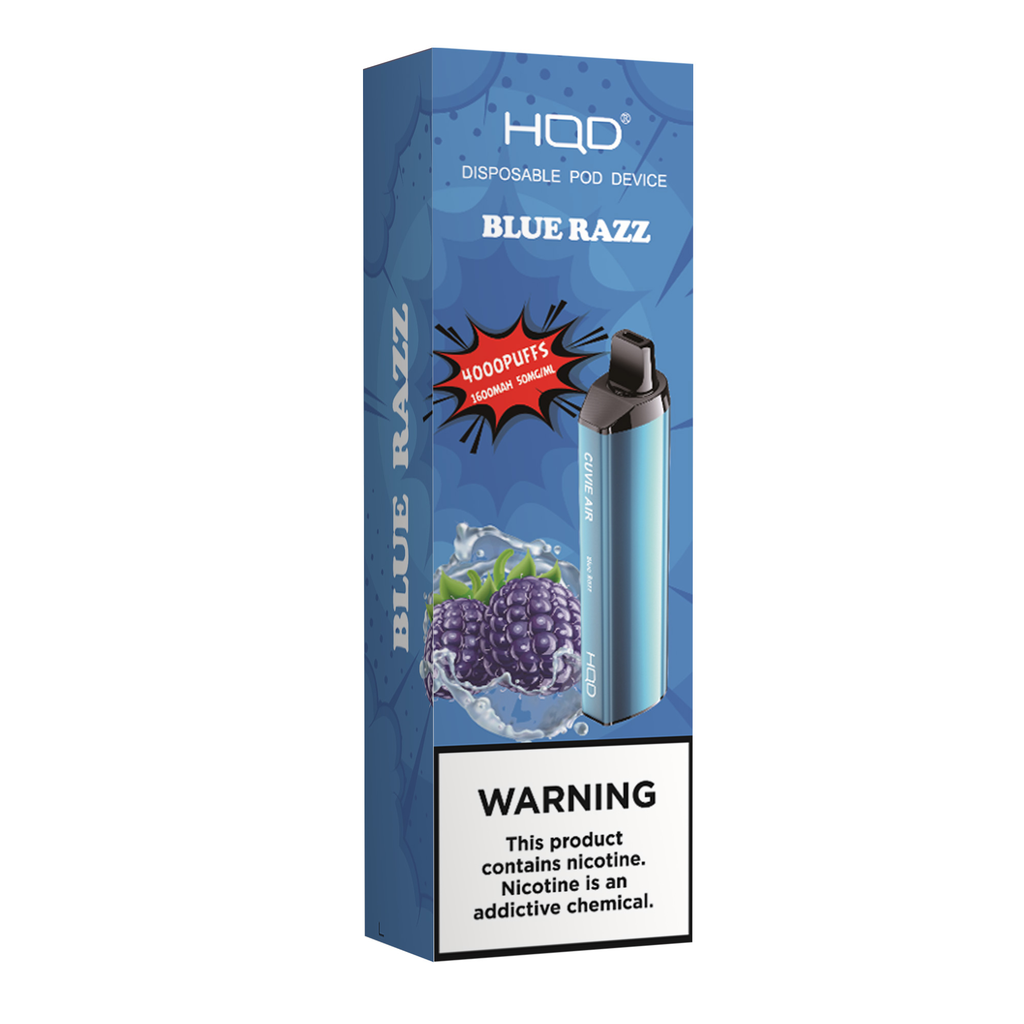 Одноразовая электронная сигарета HQD Cuvie Air 4000 Blue Razz