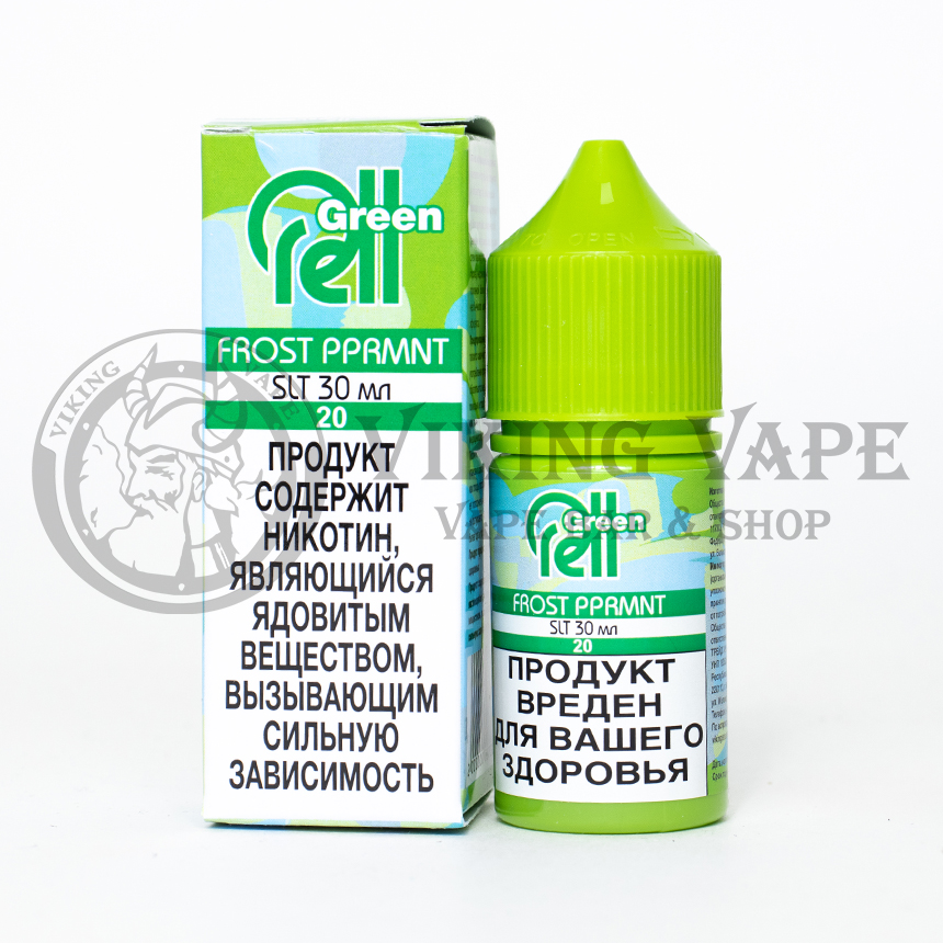 Жидкость для вейпа RELL Green SALT Frost Peppermint