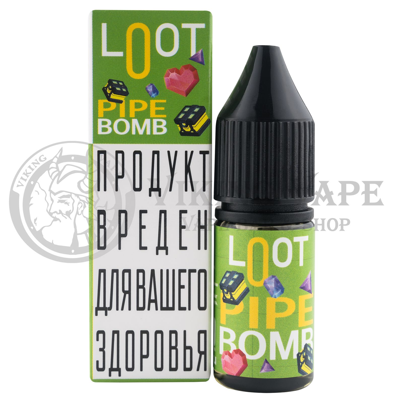 Жидкость для вейпа Loot SALT - Pipe Bomb