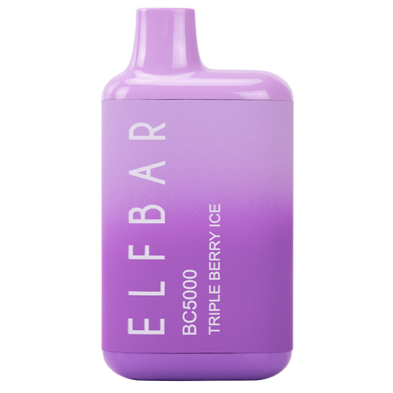 Одноразовая электронная сигарета Elf Bar BC5000 затяжек Triple Berry Ice